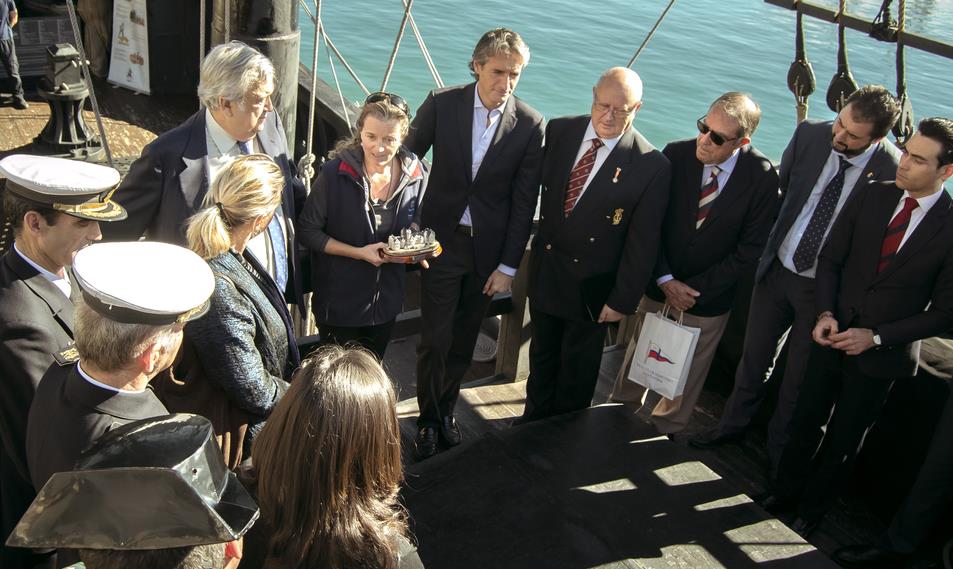  La Nao Victoria se traslada al Muelle Calderón