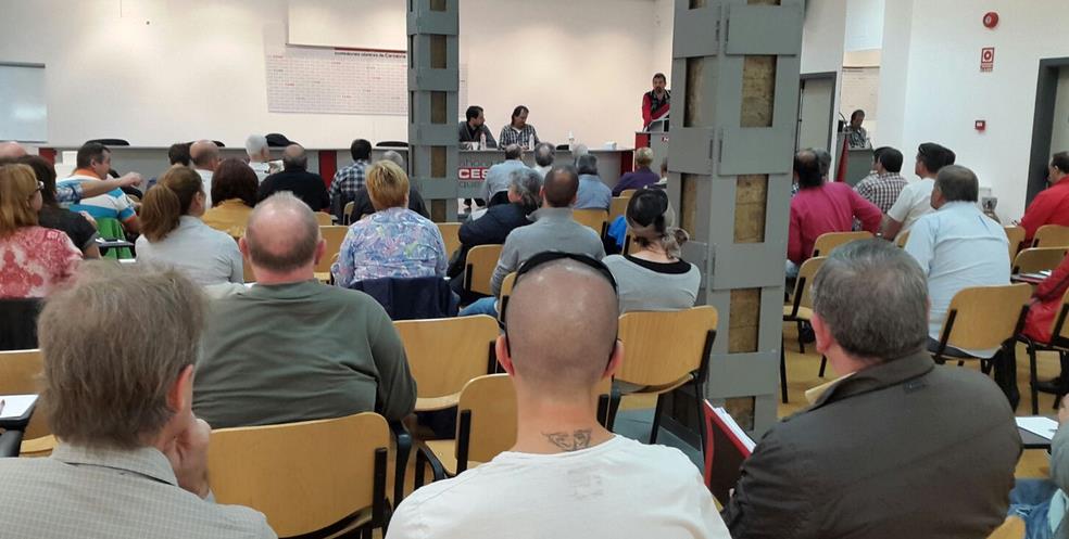  CCOO reivindica actuaciones “urgentes” para frenar la pérdida de empleo en la construcción