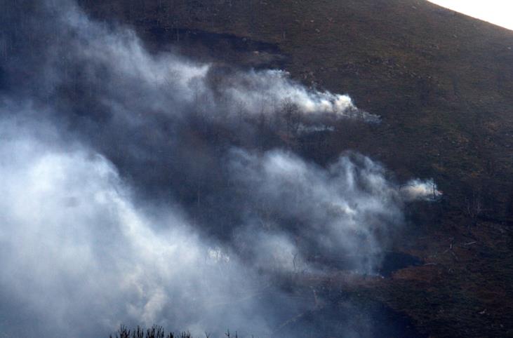  Más de 80 incendios permanecen activos en Cantabria