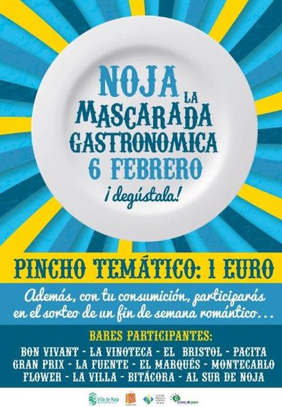 Bares y establecimientos de Noja ofrecerán pinchos a un euro con su ‘Mascarada Gastronómica’