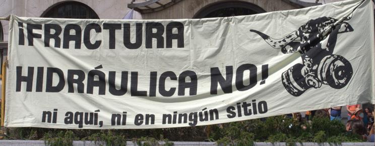 Manifestación contra el 'fracking' en Santander / Foto: archivo CANTABRIA DIARIO