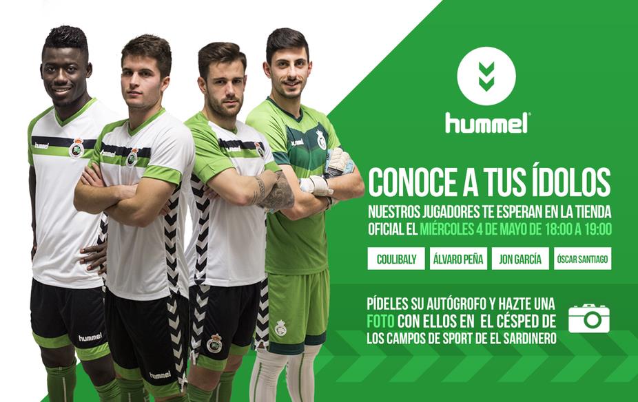 Jugadores del Racing firmarán autógrafos en la tienda oficial