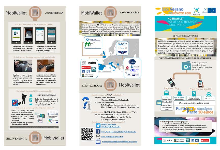 La ciudad va a ser el campo de pruebas de la tecnología desarrollada en el marco del proyecto europeo MobiWallet, en el que participan 15 socios que se reunirán a finales de septiembre en Santander para evaluar los resultados