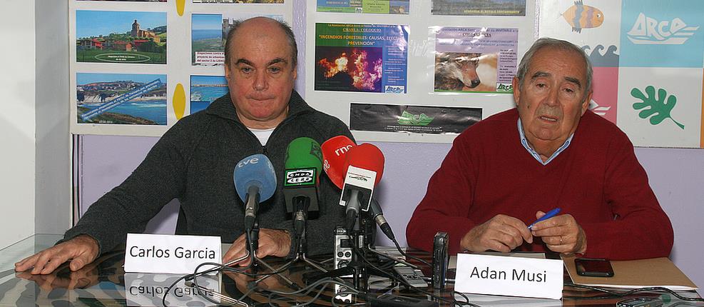 Carlos García y Adán Musi, de ARCA / Santander se ha librado de un «urbanismo para promotores», según ARCA