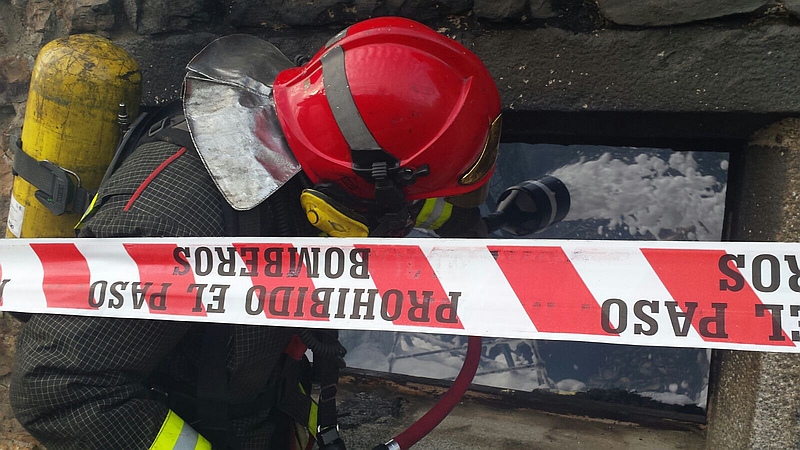 Un incendio calcina una vivienda en Selaya