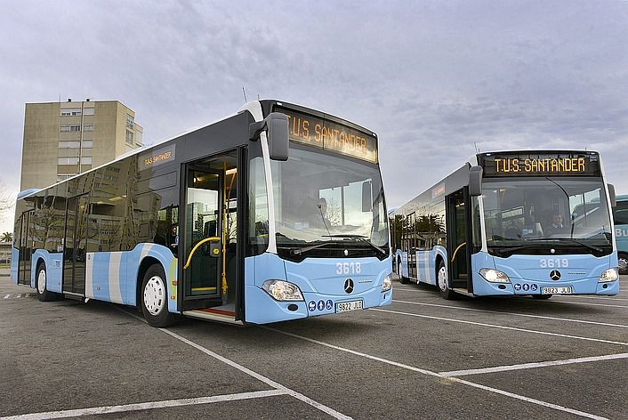 Adjudicado el suministro de los nuevos autobuses híbridos de Santander