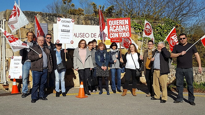  Desconvocada la huelga en el servicio de limpieza del Museo de Altamira