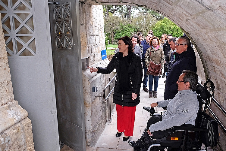  El Palacio de la Magdalena estrena un nuevo acceso adaptado para personas con movilidad reducida