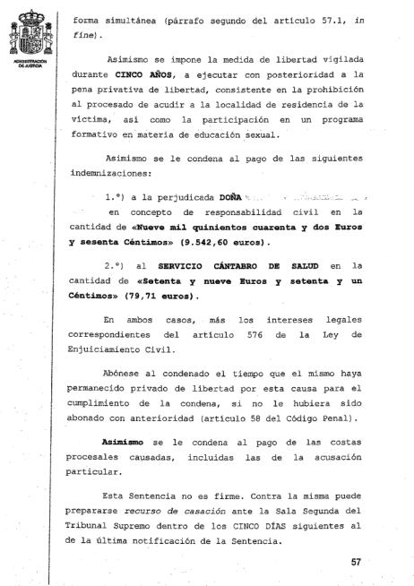 Condenado a casi tres años de cárcel por agredir sexualmente a una mujer