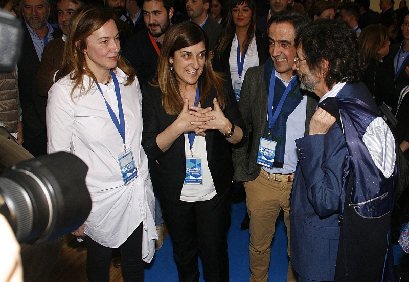 Buruaga se estrena en Madrid como Presidenta del PP de Cantabria