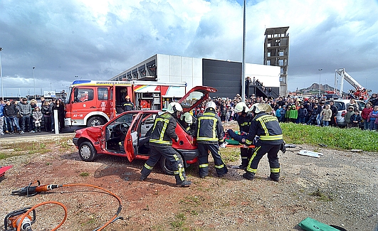 El domingo, jornada de puertas abiertas en el Parque de Bomberos de Santander