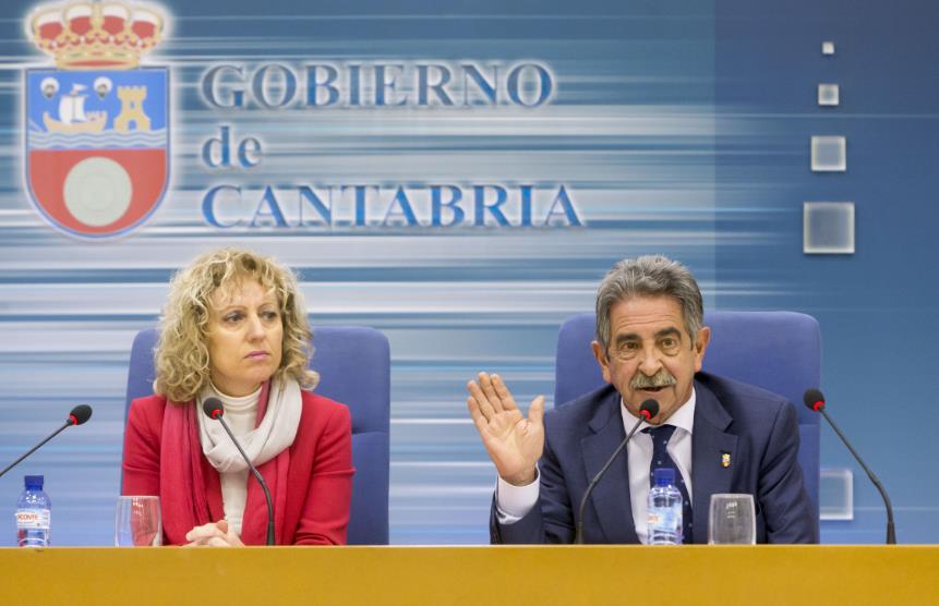 Revilla y Díaz Tezanos exigen al Estado que deje de “estrangular” a Cantabria y pague los 90 millones pendientes - Foto: Gobierno de Cantabria / Miguel López