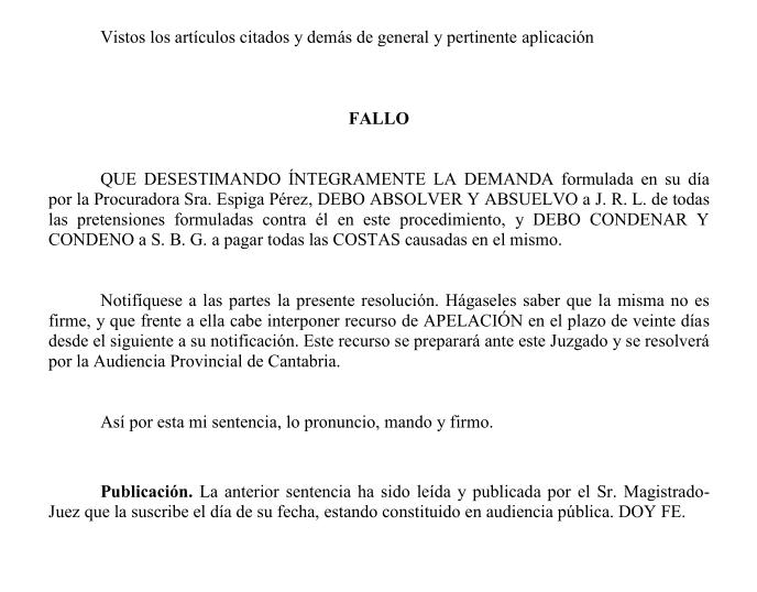 Desestimada la demanda de Salvador Blanco contra el secretario general de Podemos Cantabria, Julio Revuelta