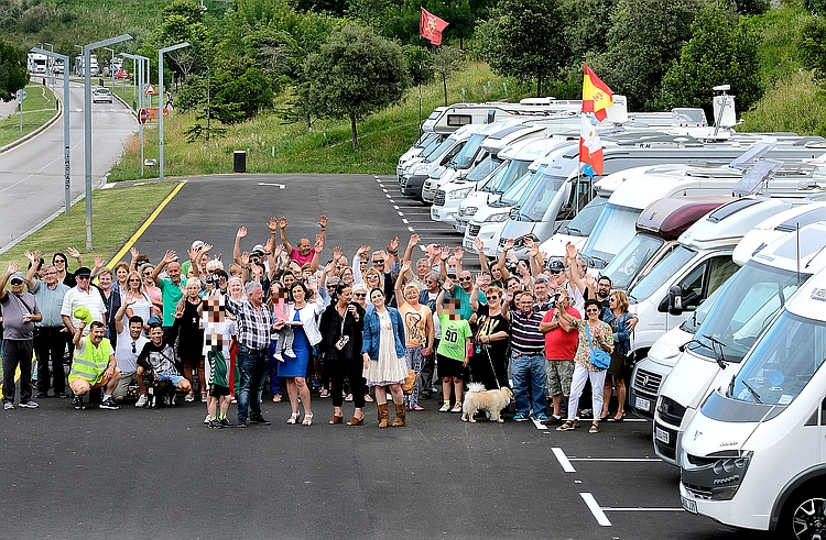 Santander cuenta ya con un nuevo área para autocaravanas