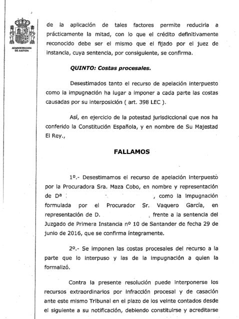 Condenado un abogado por no pedir a tiempo pensión compensatoria en un divorcio