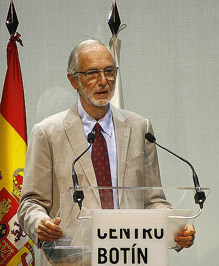 Renzo Piano, durante la inauguración del Centro Botín el 23 de junio de 2017 (C) CANTABRIA DIARIO - David Laguillo