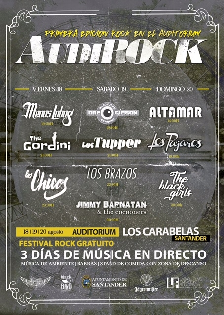 Llega ‘Audirock’, el primer festival de rock en el auditórium del Sardinero