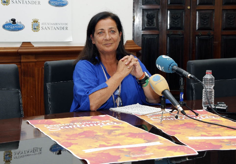 Se ofertarán más de 25.000 plazas para las actividades en los centros cívicos de Santander - Carmen Ruiz, concejala de Barrios y Participación Ciudadana