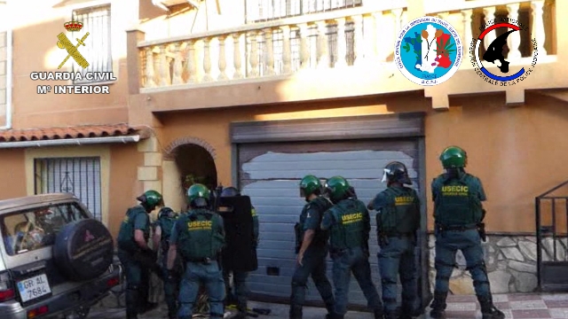 La Guardia Civil y la policía francesa desarticulan una organización criminal que vendía grandes cantidades de droga / Fotos: Guardia Civil