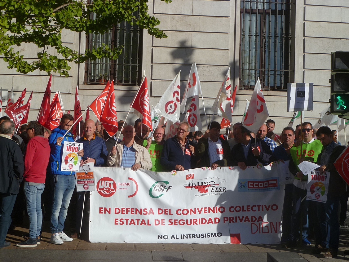 Los sindicatos prevén huelga general en la seguridad privada si no hay “subidas salariales razonables” en el nuevo convenio