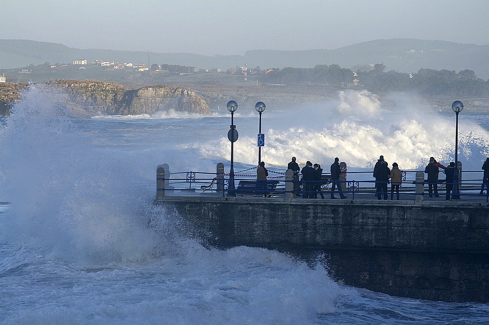Cantabria estará mañana en alerta por fenómenos costeros adversos