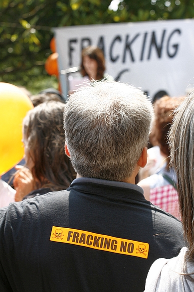 Manifestación contra el fracking en Santander - Archivo CANTABRIA DIARIO