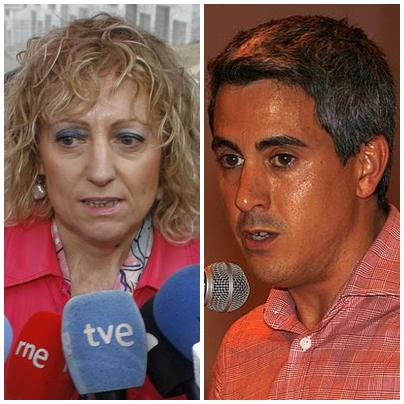 El PSOE convoca a Rosa Eva Díaz Tezanos, tras las dimisiones de Salvador Blanco y Rosa Inés García - Foto: Rosa Eva Díaz Tezanos y Pablo Zuloaga (Archivo CANTABRIA DIARIO)