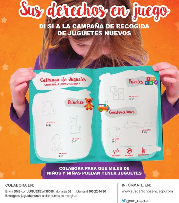 Cruz Roja Cantabria hace un llamamiento para recoger juguetes nuevos, no bélicos y no sexistas