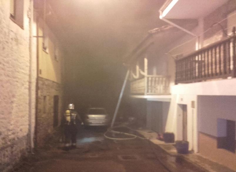  Un hombre fallece al incendiarse su vivienda en Selaya