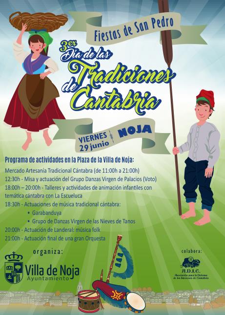 Noja rinde homenaje a las tradiciones cántabras