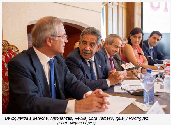 Revilla se reunirá con el consejero delegado de Repsol para impulsar el proyecto de ampliación de la central de Aguayo