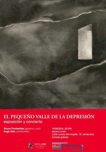  Espacio Joven clausura esta semana la exposición ‘El pequeño valle de la depresión’ con un concierto del artista Álvaro Fombellida