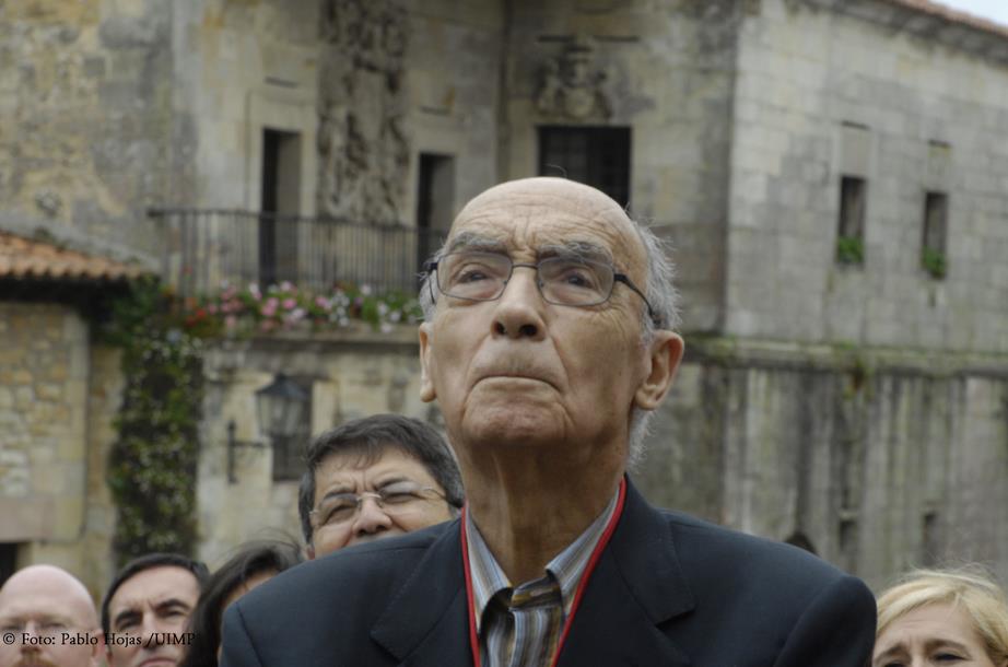 Pilar del Río y Fernando Gómez Aguilera debaten sobre José Saramago - (C) Pablo Hojas - UIMP