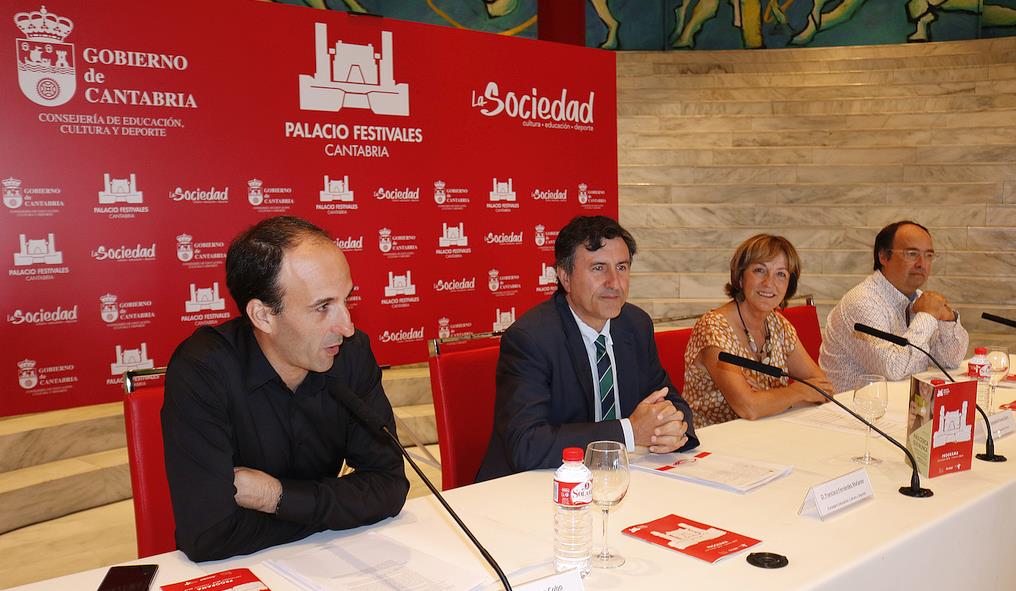 Presentada la nueva temporada del Palacio de Festivales para los próximos meses