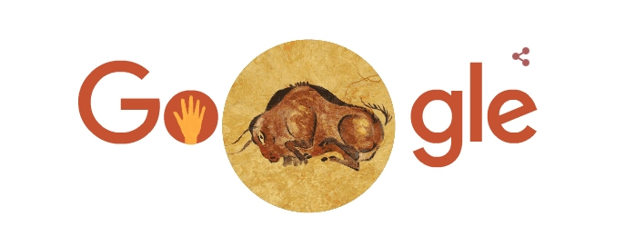 Google homenajea a Altamira en su «Doodle»