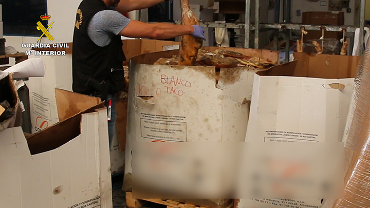 Desmantelada en Valencia una organización dedicada a la distribución de productos cárnicos en mal estado