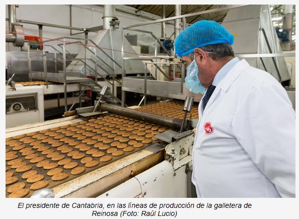 La planta de Cuétara de Reinosa fabricará en exclusiva una nueva gama de galletas ecológicas