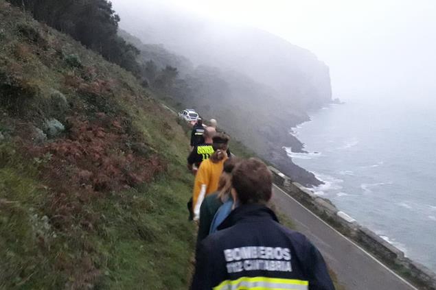 Rescatadas dos jóvenes enriscadas en el monte Buciero