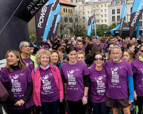 Santander acoge la II Marcha contra la Violencia de Género