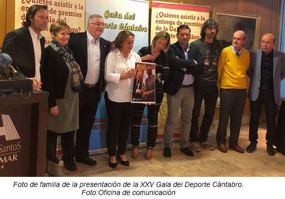  El Palacio de Festivales acogerá por primera vez la Gala del Deporte Cántabro, que este año cumple su 25 edición