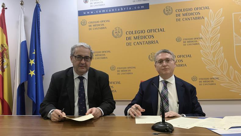 El Colegio de Médicos y la Asociación Española contra el Cáncer firman un convenio de colaboración