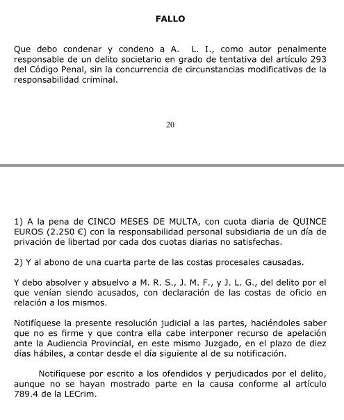 Condenado Ángel Lavín 'Harry' por desconvocar la junta del Racing que le iba a destituir