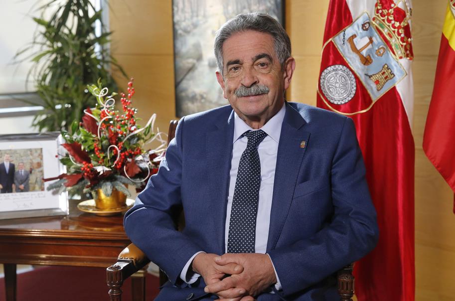 Mensaje de Navidad de Miguel Ángel Revilla, presidente de Cantabria / Foto: Lara Revilla