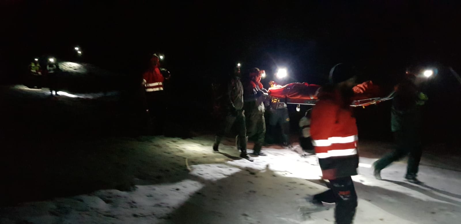  Rescatados 25 senderistas en una zona de monte del entorno de Palombera