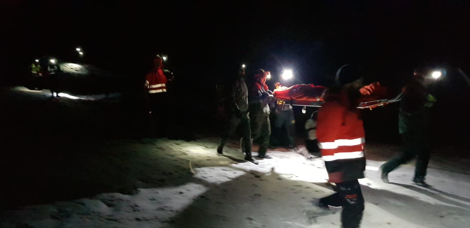 Rescatados 25 senderistas en una zona de monte del entorno de Palombera