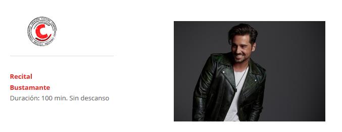 David Bustamante llega al Palacio de Festivales con su nuevo disco “Héroes en tiempos de guerra”