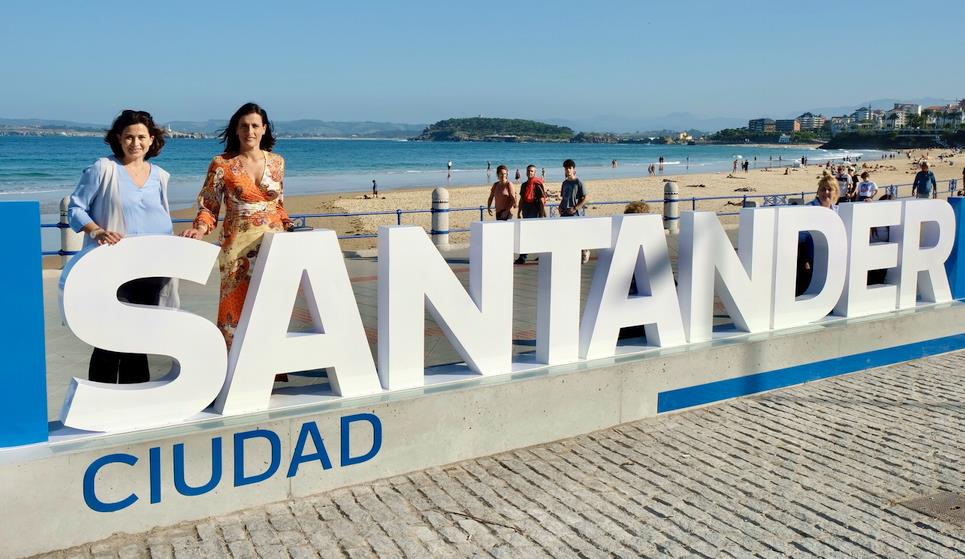 Santander estrena recurso turístico en el paseo de la Segunda Playa del Sardinero