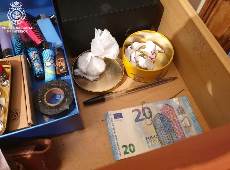 La Policía Nacional erradica un punto negro de venta de cocaína en Santander