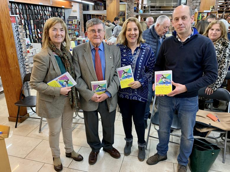 De izquierda a derecha, María Luisa San Juan, Antonio Martínez Cerezo, Dolores Gallardo y Fernando García-Barredo