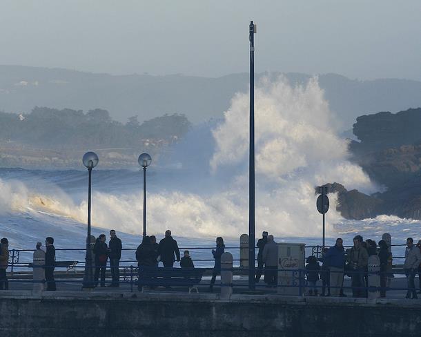 Cantabria tendrá activado el aviso amarillo por galerna desde las 20.00 del miércoles